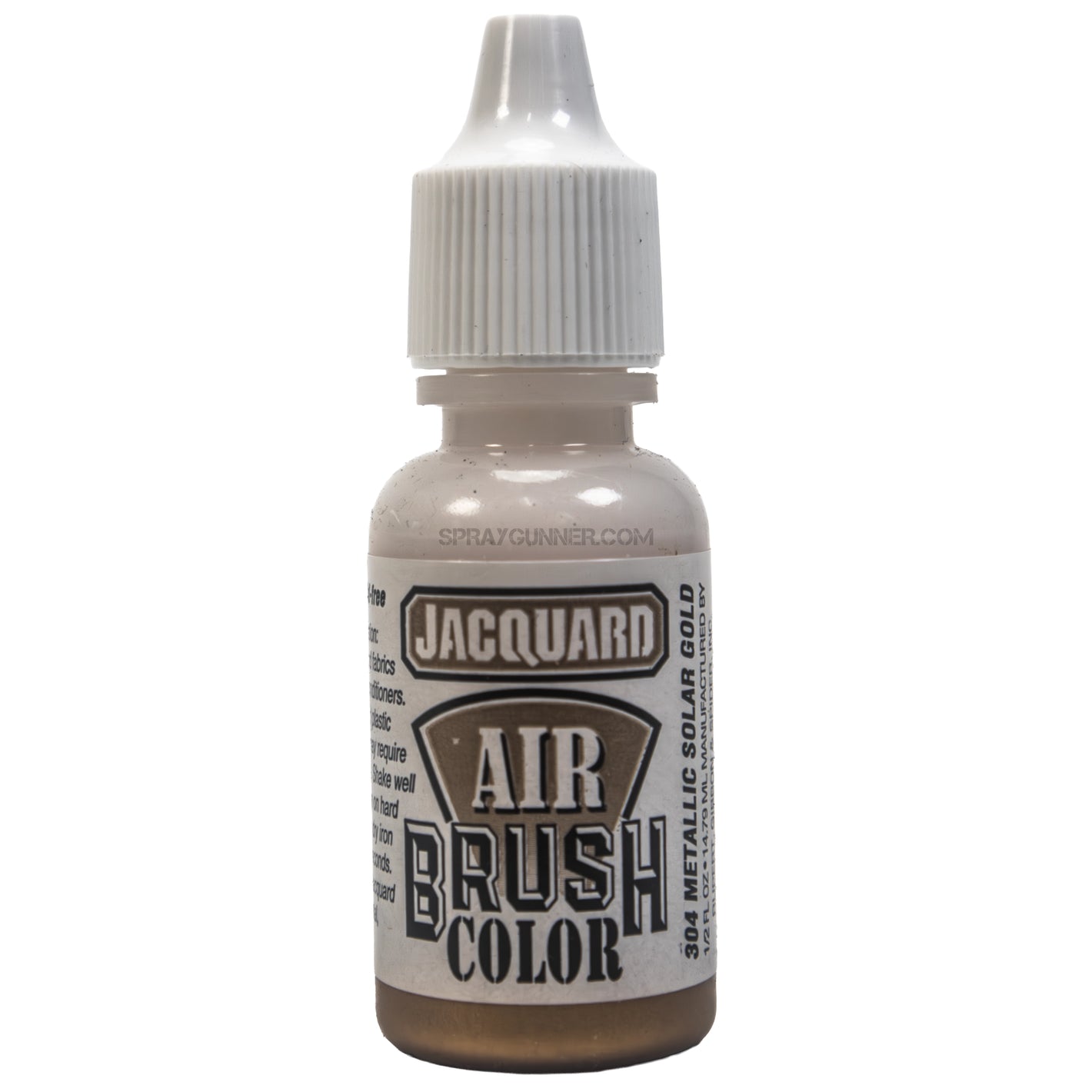 Jacquard Airbrush Color Metallic Solar Gold 1/2 Oz