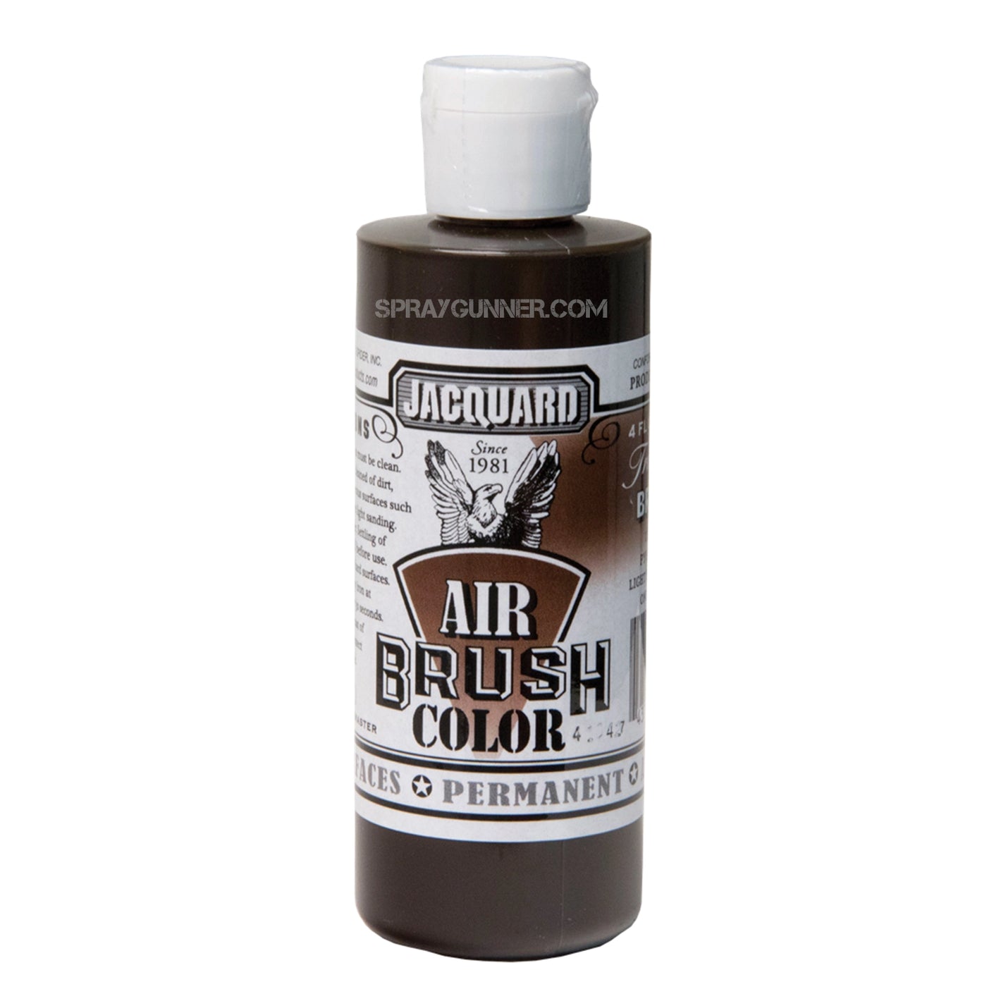Jacquard Airbrush Color Transparent Brown 4 oz - SprayGunner