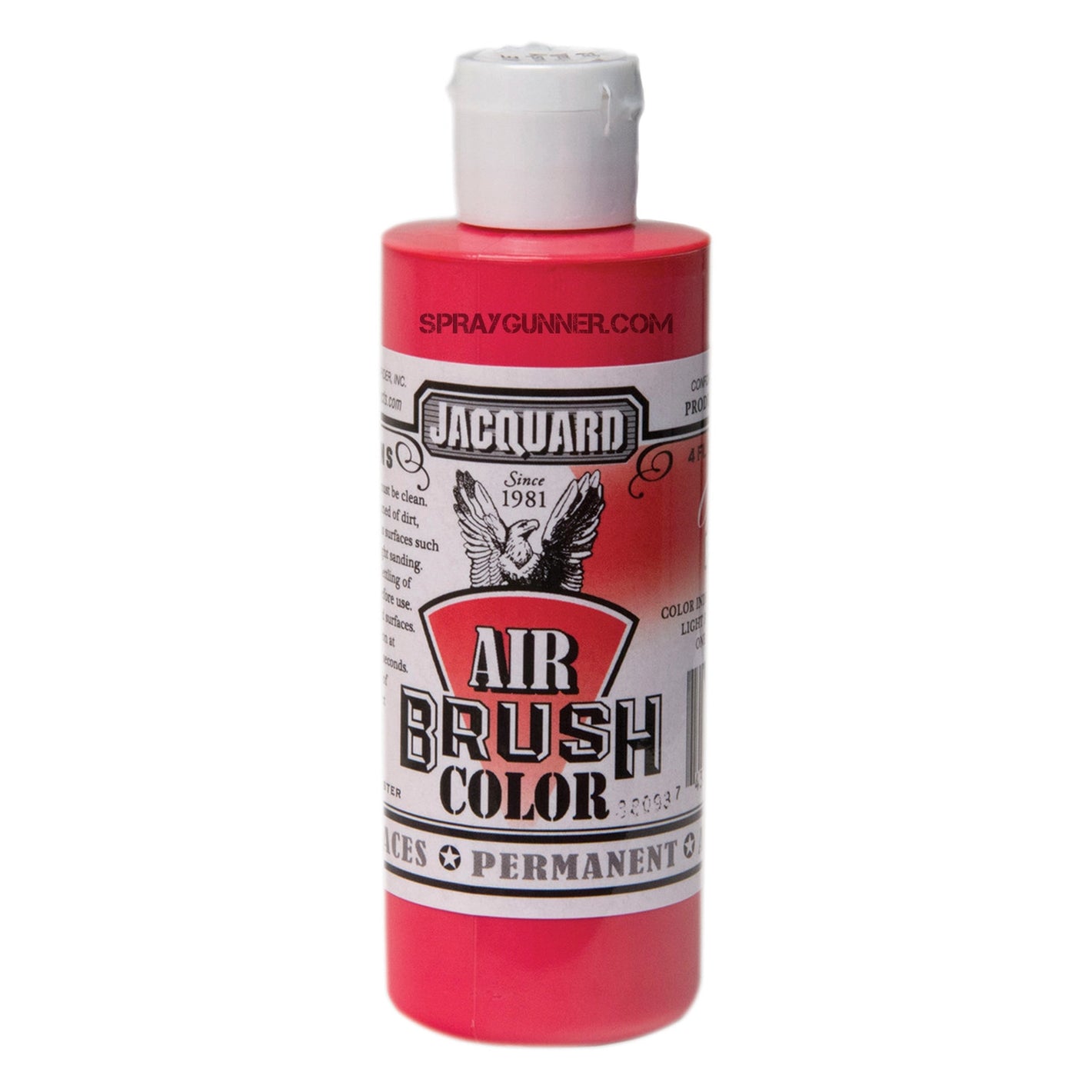 Jacquard Airbrush Color Opaque Red 4 oz - SprayGunner