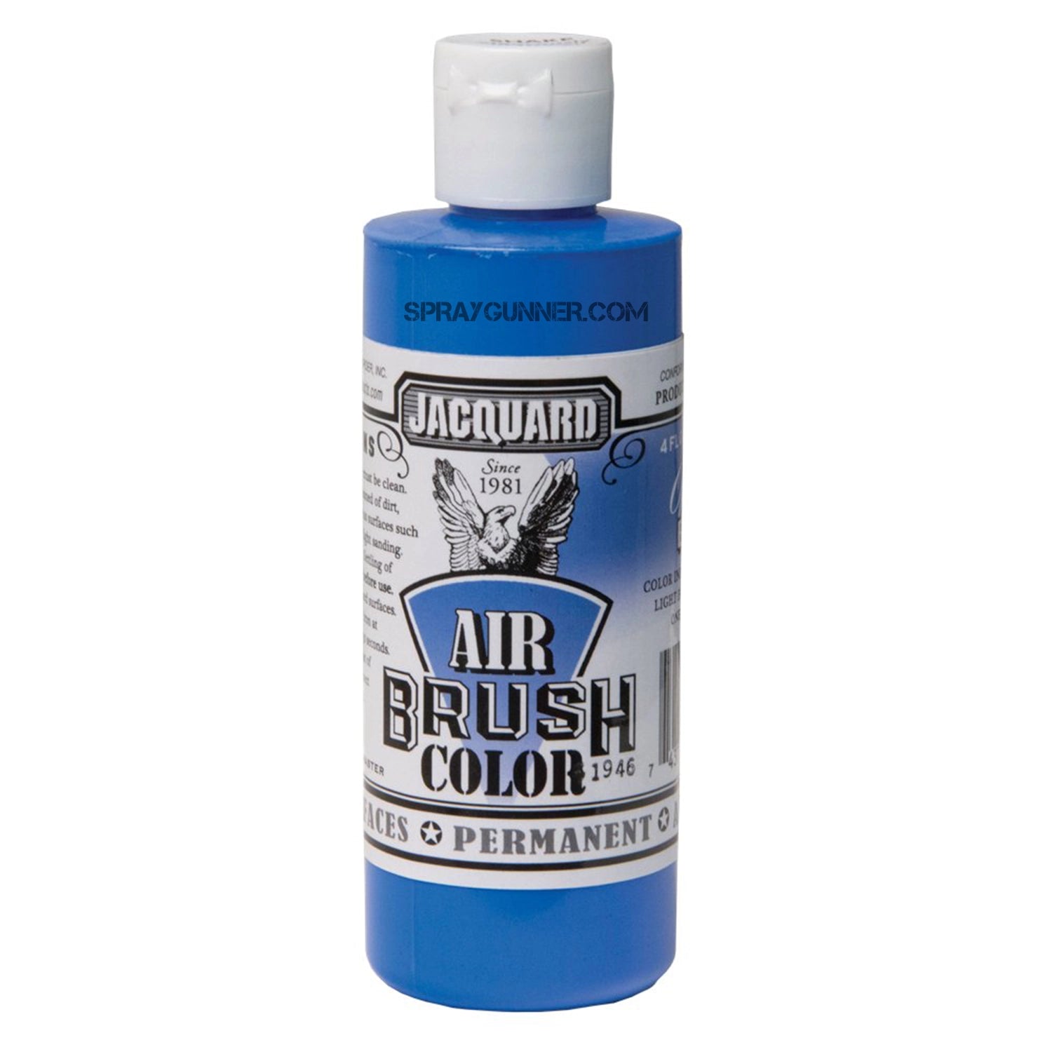 Jacquard Airbrush Color Opaque Blue 4 oz - SprayGunner