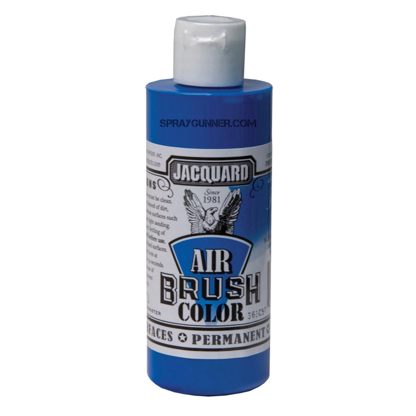 Jacquard Airbrush Color Fluorescent Blue 4 oz - SprayGunner