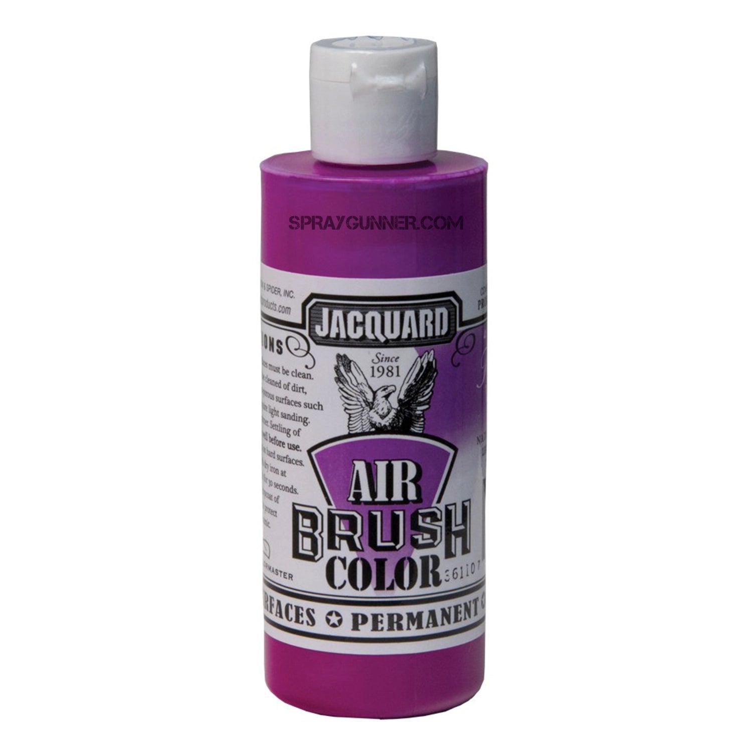 Jacquard Airbrush Color Fluorescent Violet 4 oz - SprayGunner