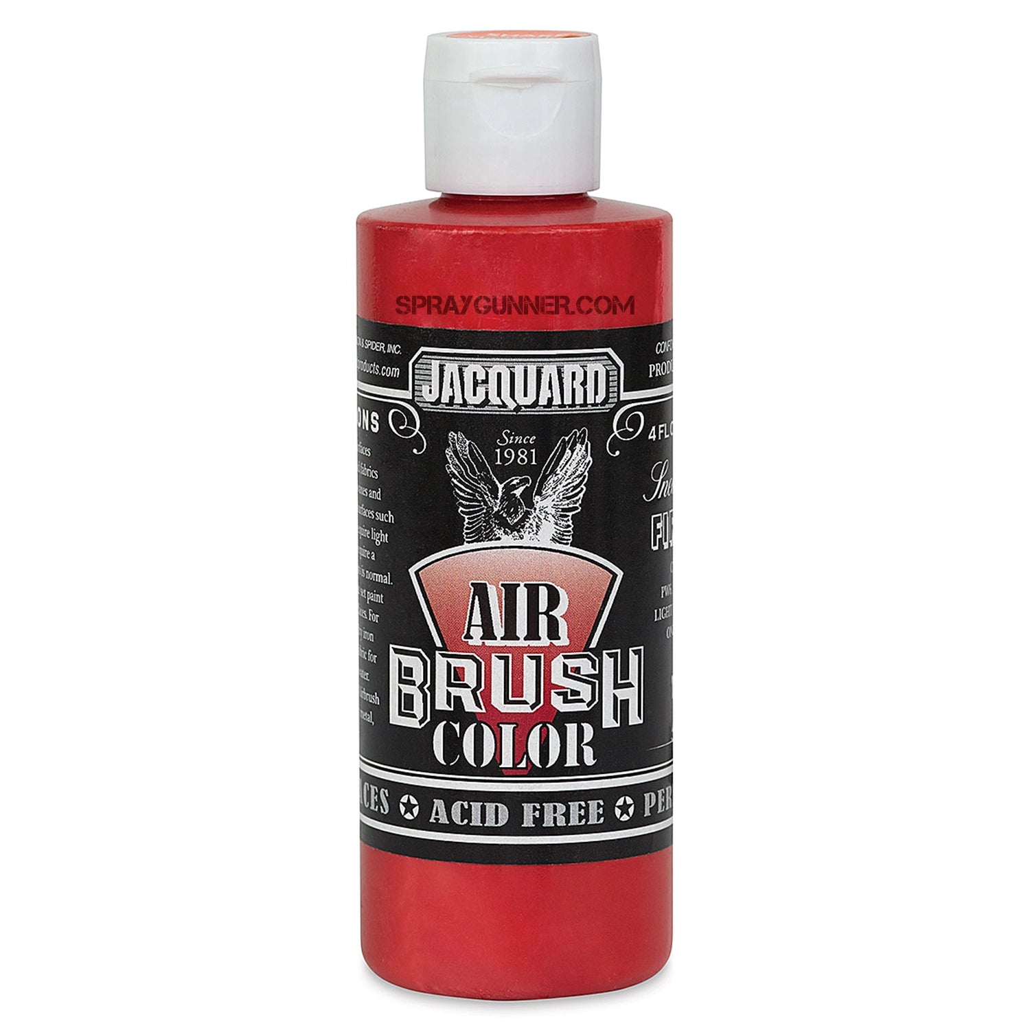 Jacquard Airbrush Color Sneaker Series Fire Red 4 oz - SprayGunner