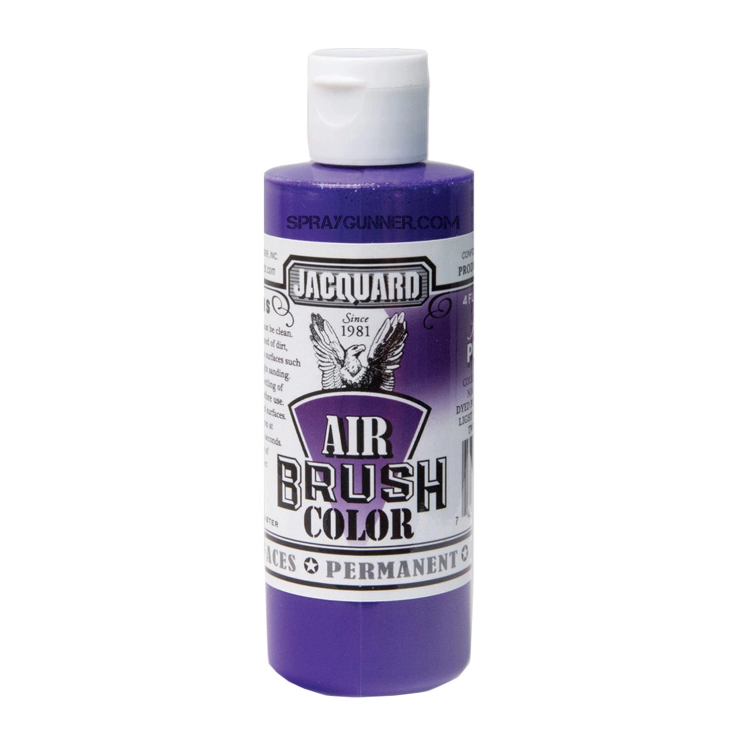 Jacquard Airbrush Color Bright Purple 4 oz - SprayGunner