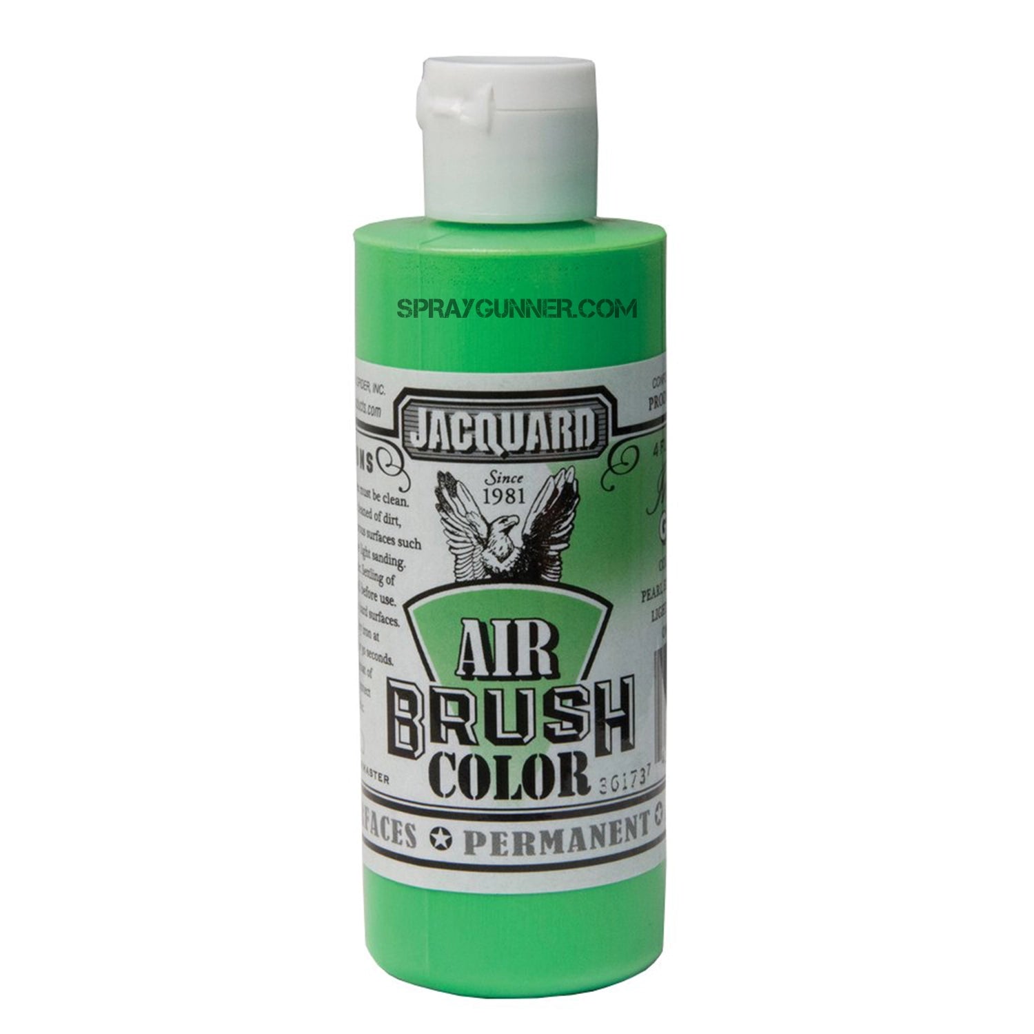 Jacquard Airbrush Color Iridescent Green 4 oz - SprayGunner