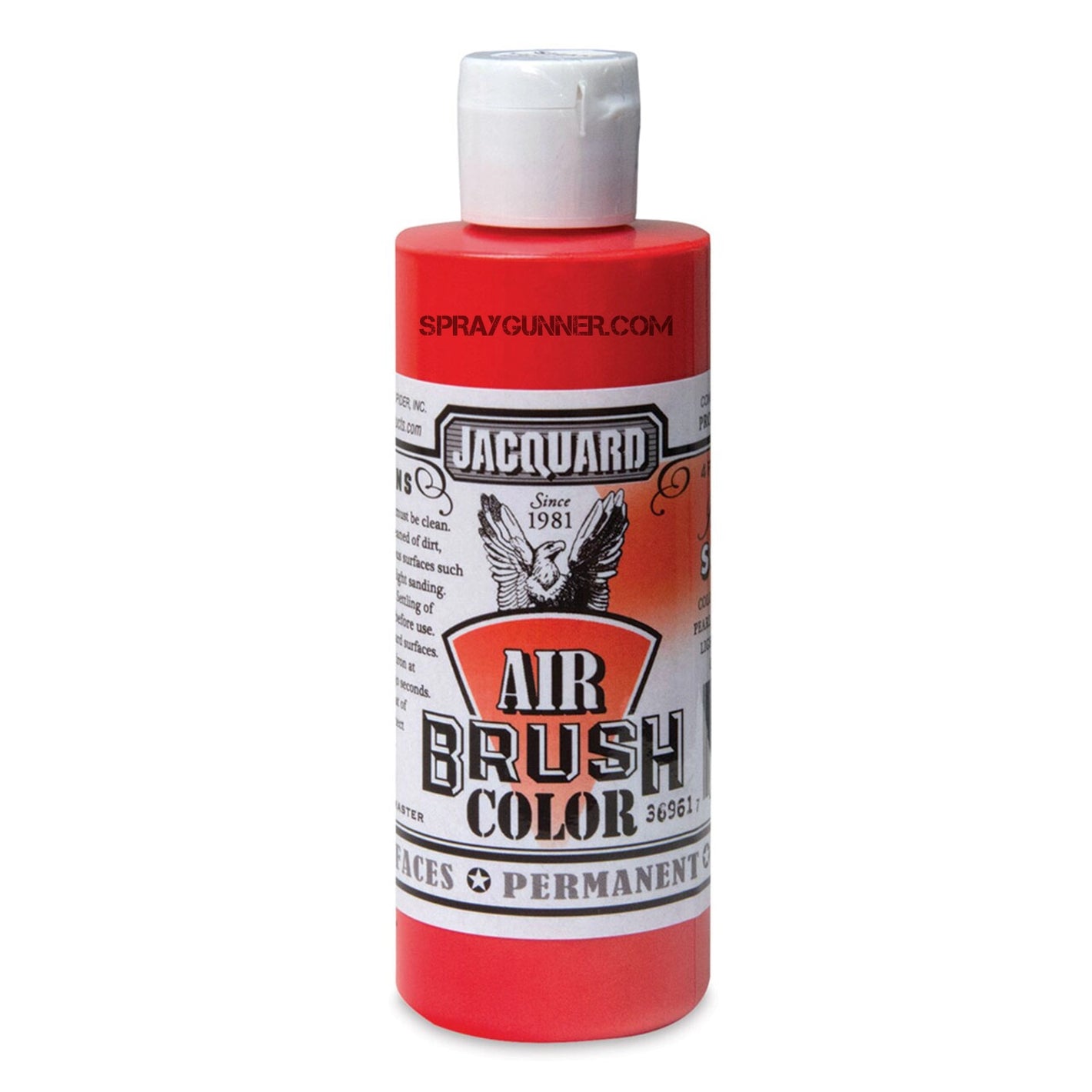Jacquard Airbrush Color Iridescent Scarlet 4 oz - SprayGunner