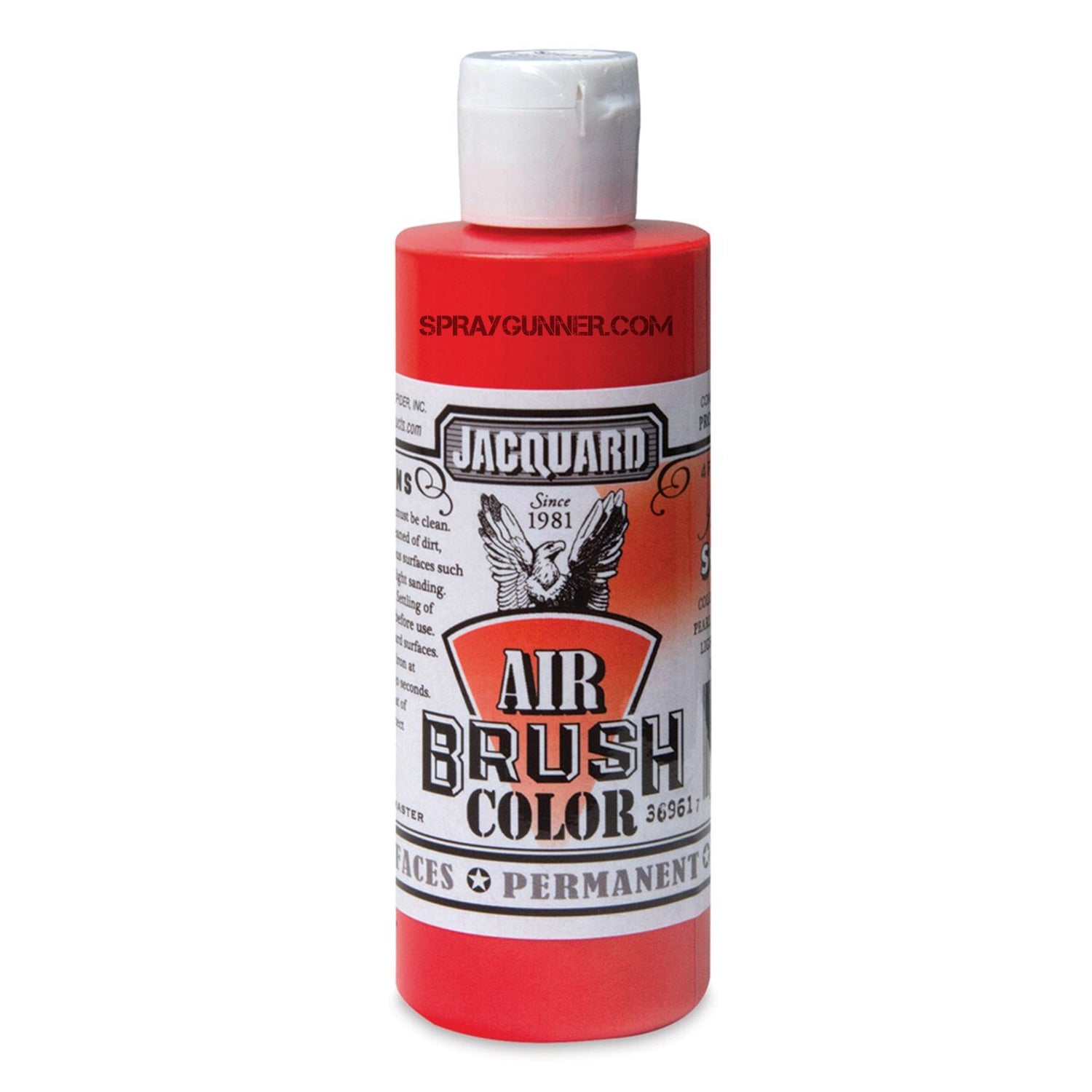 Jacquard Airbrush Color Iridescent Scarlet 4 oz - SprayGunner