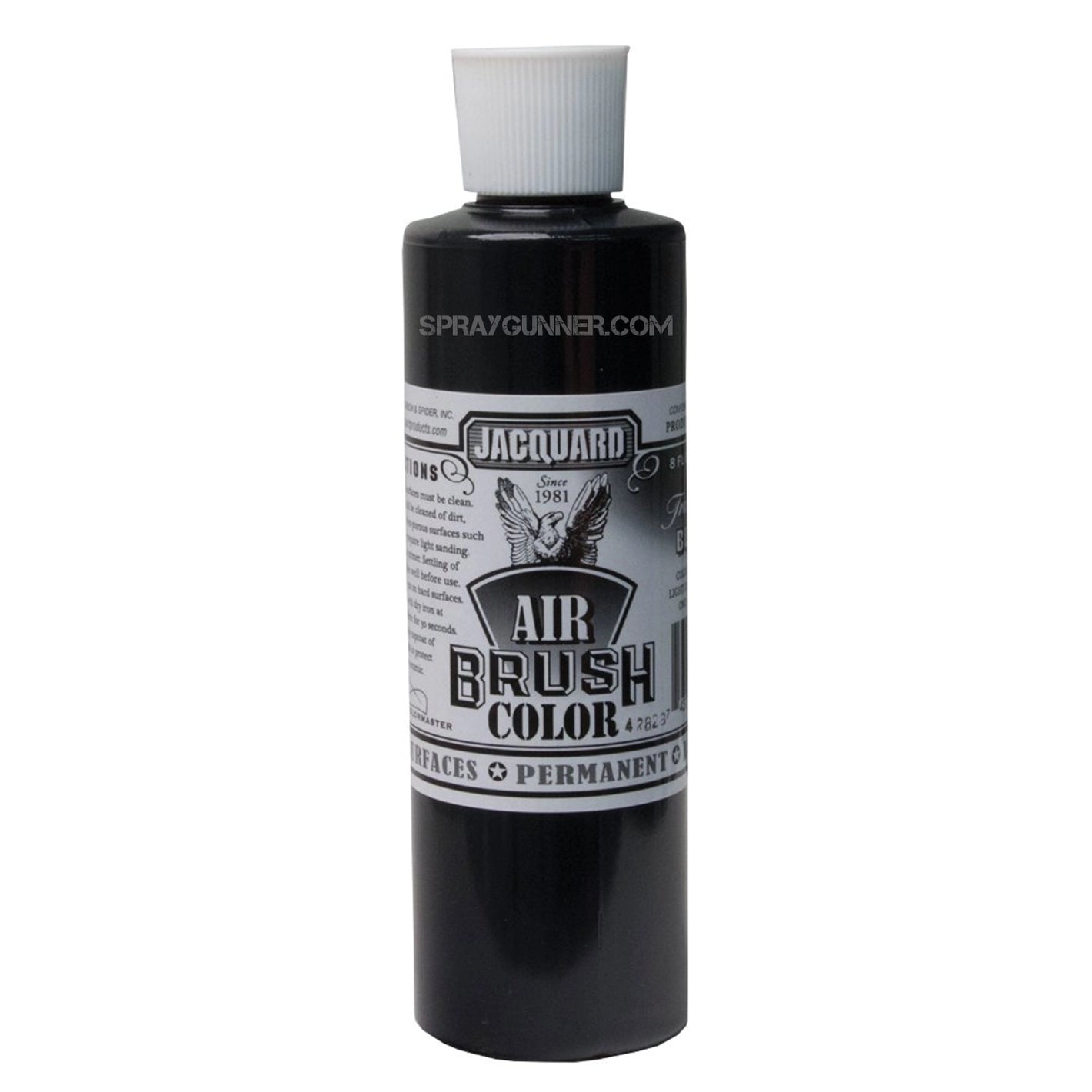 Jacquard Airbrush Color Transparent Black 8 oz - SprayGunner