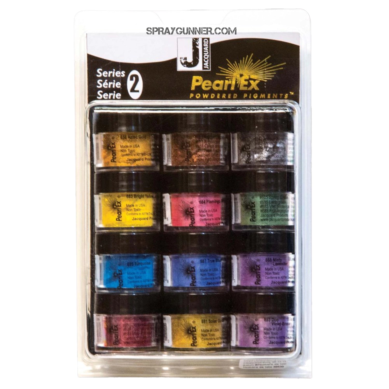 Jacquard Pearl Ex Powdered Pigment Set Series 2 - SprayGunner