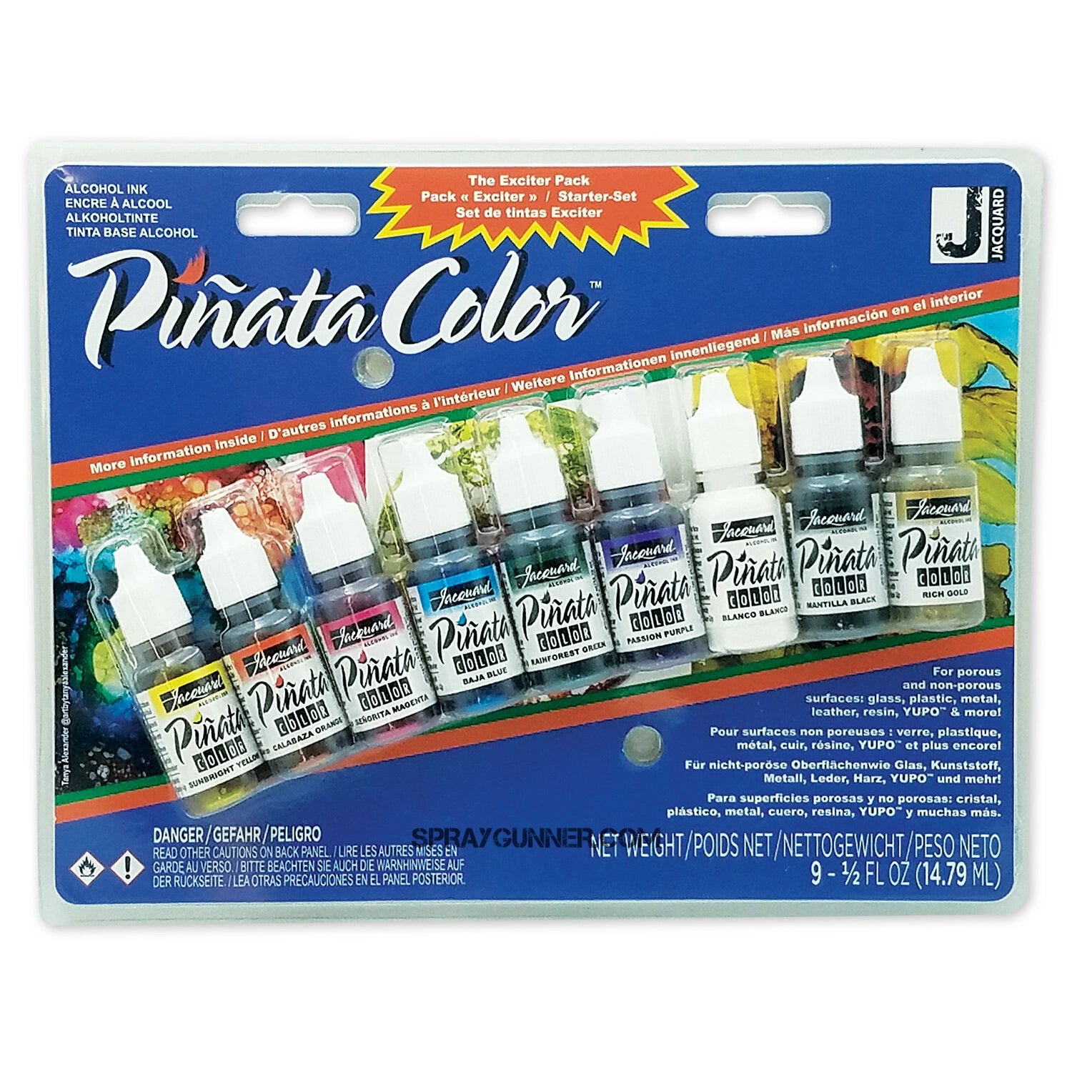 Jacquard Alcohol Ink Piñata Exciter Pack