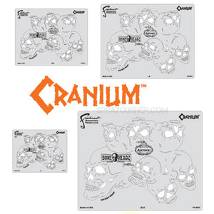 Artool Bone Headz Cranium Freehand Airbrush Template Set of 4 by Mike Lavallee
