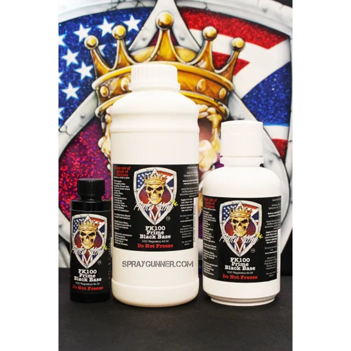 Flake King: FK100 Prime Black Base - SprayGunner