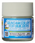 GSI Creos Gundam Color Model Paint: RX-78 White (UG18) - SprayGunner