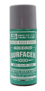 GSI Creos Mr. Hobby Water Based Aqueous Gray Surfacer 1000 B611 GSI Creos Mr. Hobby