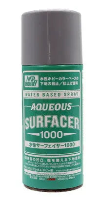 GSI Creos Mr. Hobby Water Based Aqueous Gray Surfacer 1000 B611 GSI Creos Mr. Hobby