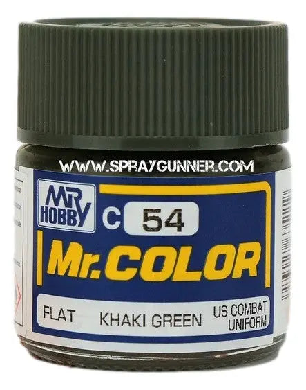 GSI Creos Mr.Color Model Paint: Flat Khaki Green GSI Creos Mr. Hobby