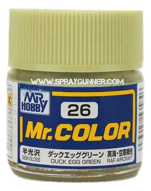 GSI Creos Mr.Color Model Paint: Semi-Gloss Duck Egg Green GSI Creos Mr. Hobby