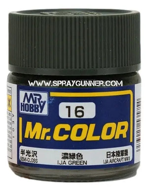 GSI Creos Mr.Color Model Paint: Semi-Gloss IJA Green GSI Creos Mr. Hobby