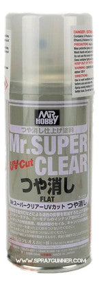 GSI Creos Mr.Super Clear UV-Cut Aerosol: Flat - SprayGunner