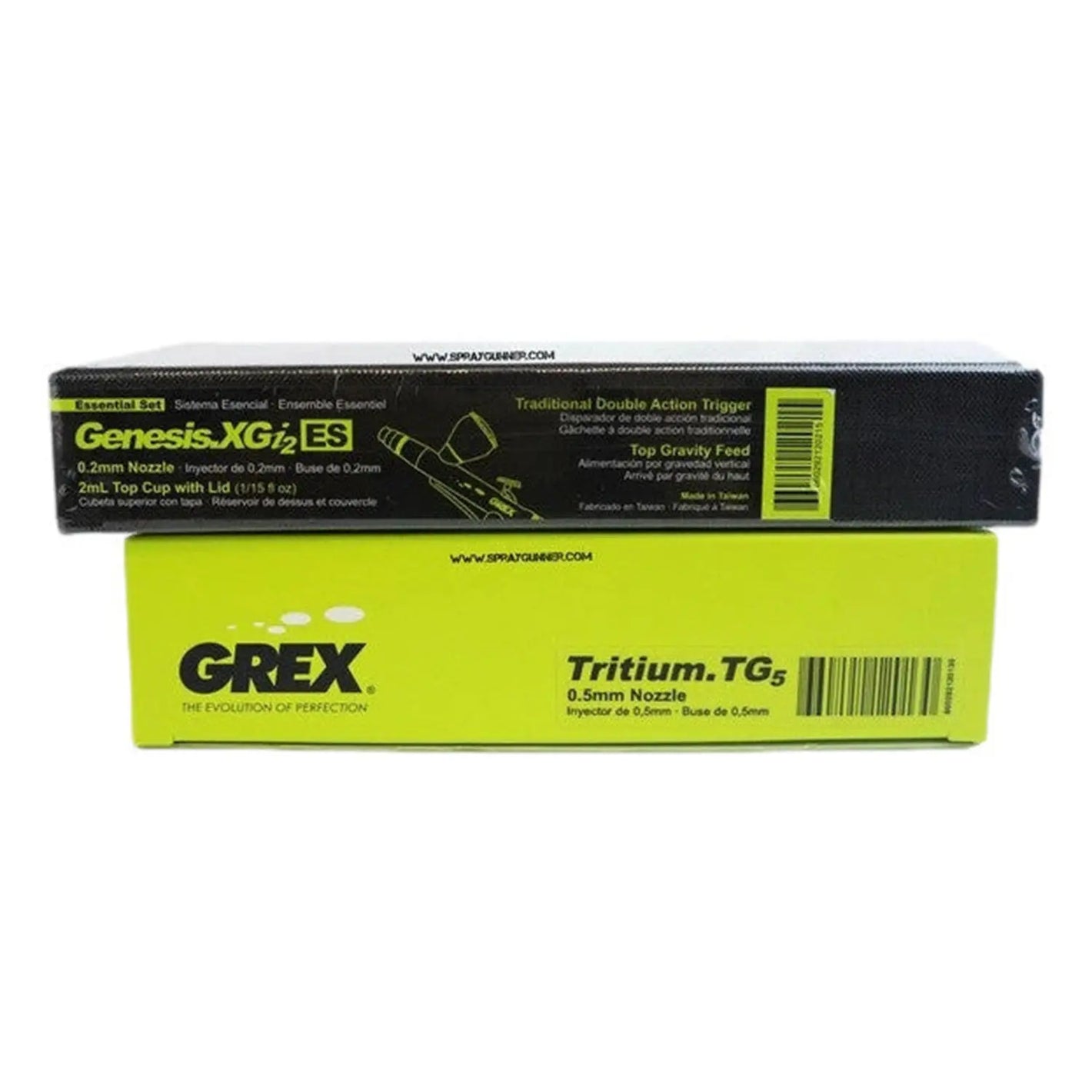 Grex Airbrush Bundle Tritium.TG5 + XGi2 ES Grex Airbrush