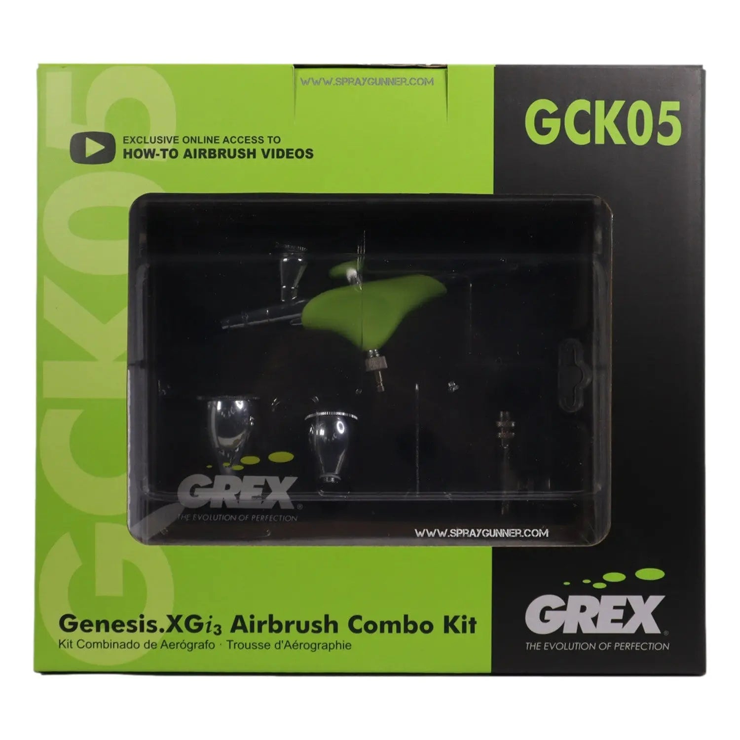 Grex Genesis.XGi3 Airbrush Combo Kit