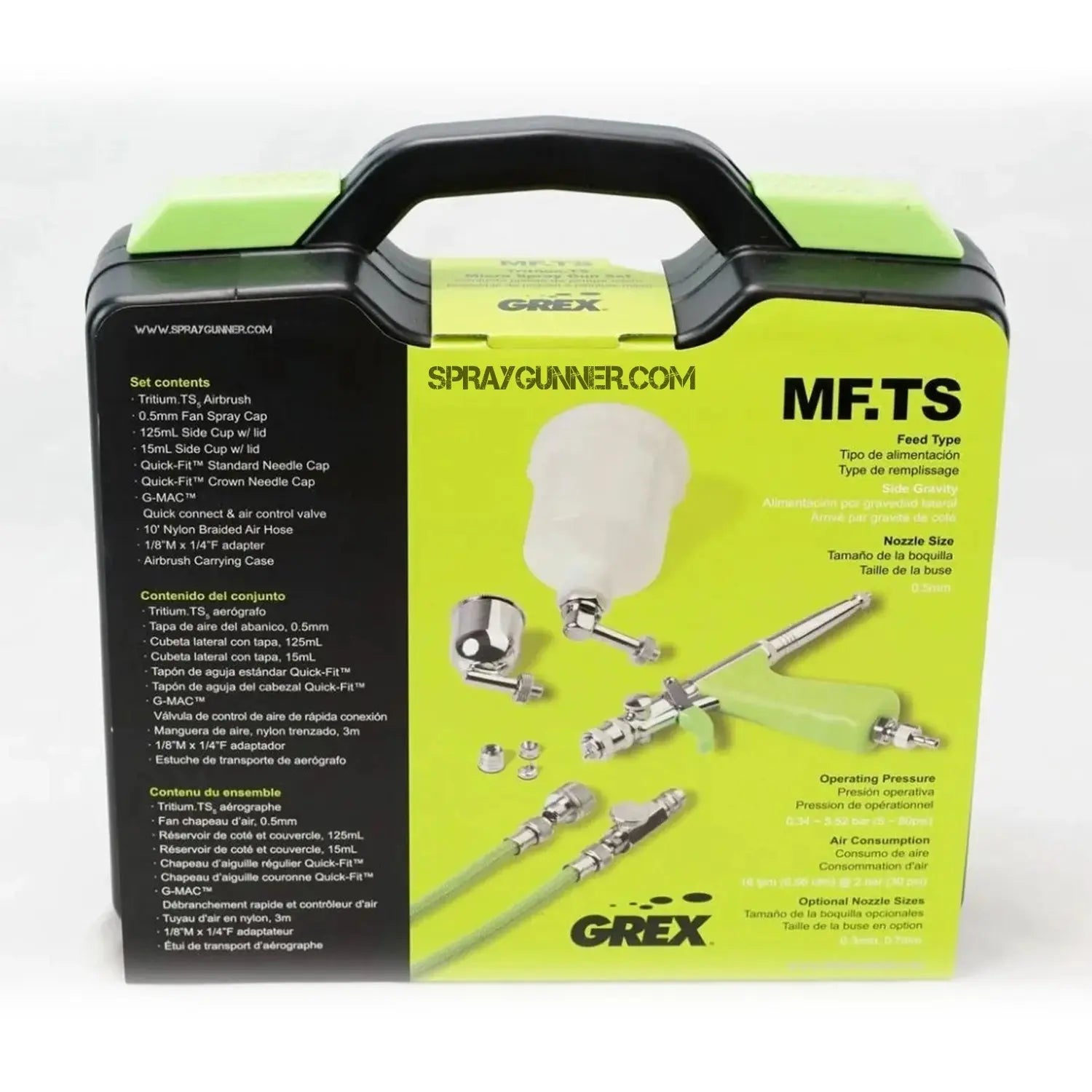 Grex Tritium.TS Micro Spray Gun Set MF.TS