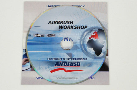 Harder and Steenbeck Airbrush Workshop technique DVD - SprayGunner