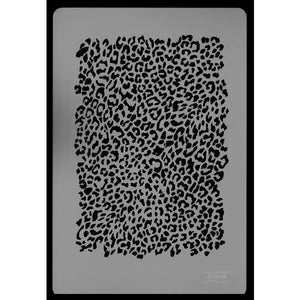 Harder and Steenbeck Airbrushing stencil "Leopard" Harder & Steenbeck