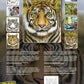 Harder and Steenbeck Airbrushing stencil set "Tiger Wildlife" Harder & Steenbeck