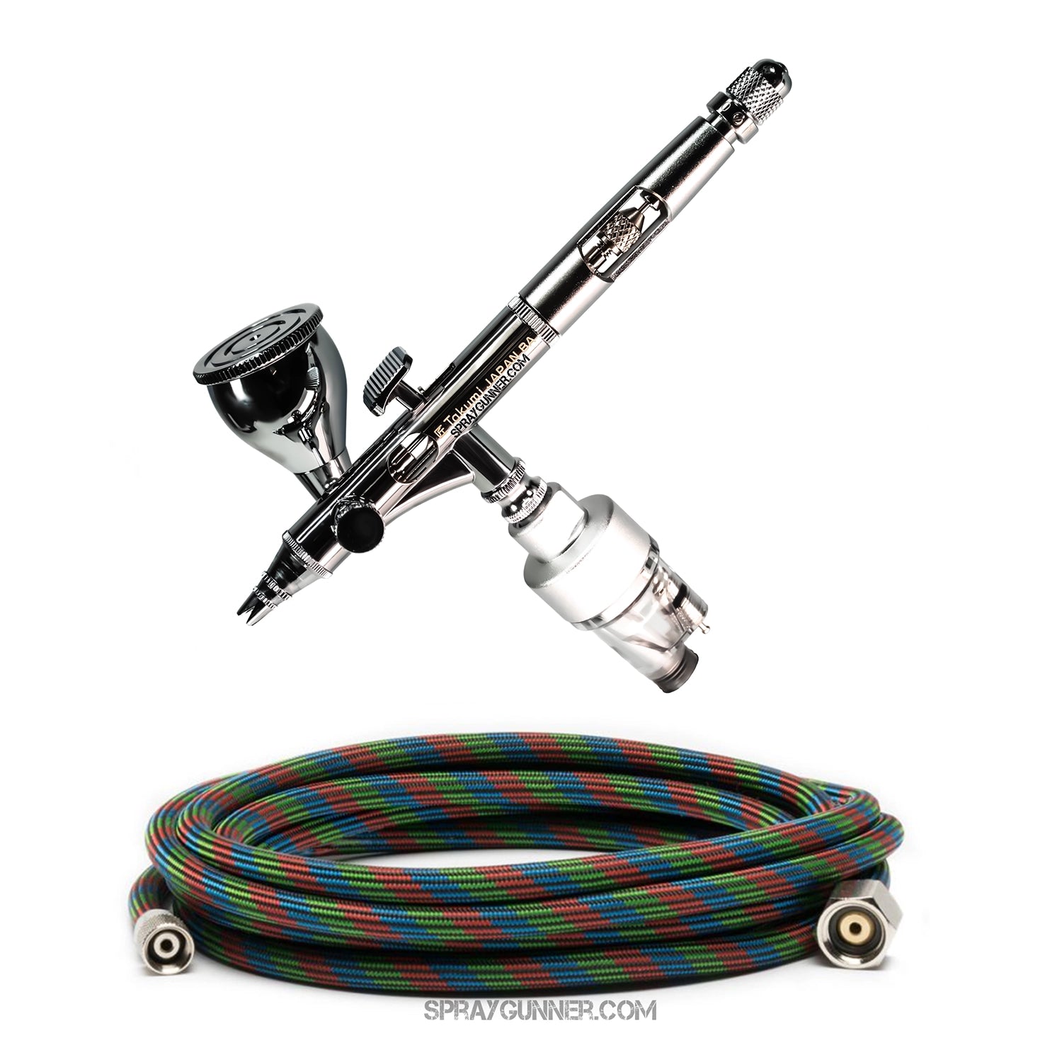Iwata Custom Micron Takumi Side Feed Dual Action Airbrush - SprayGunner