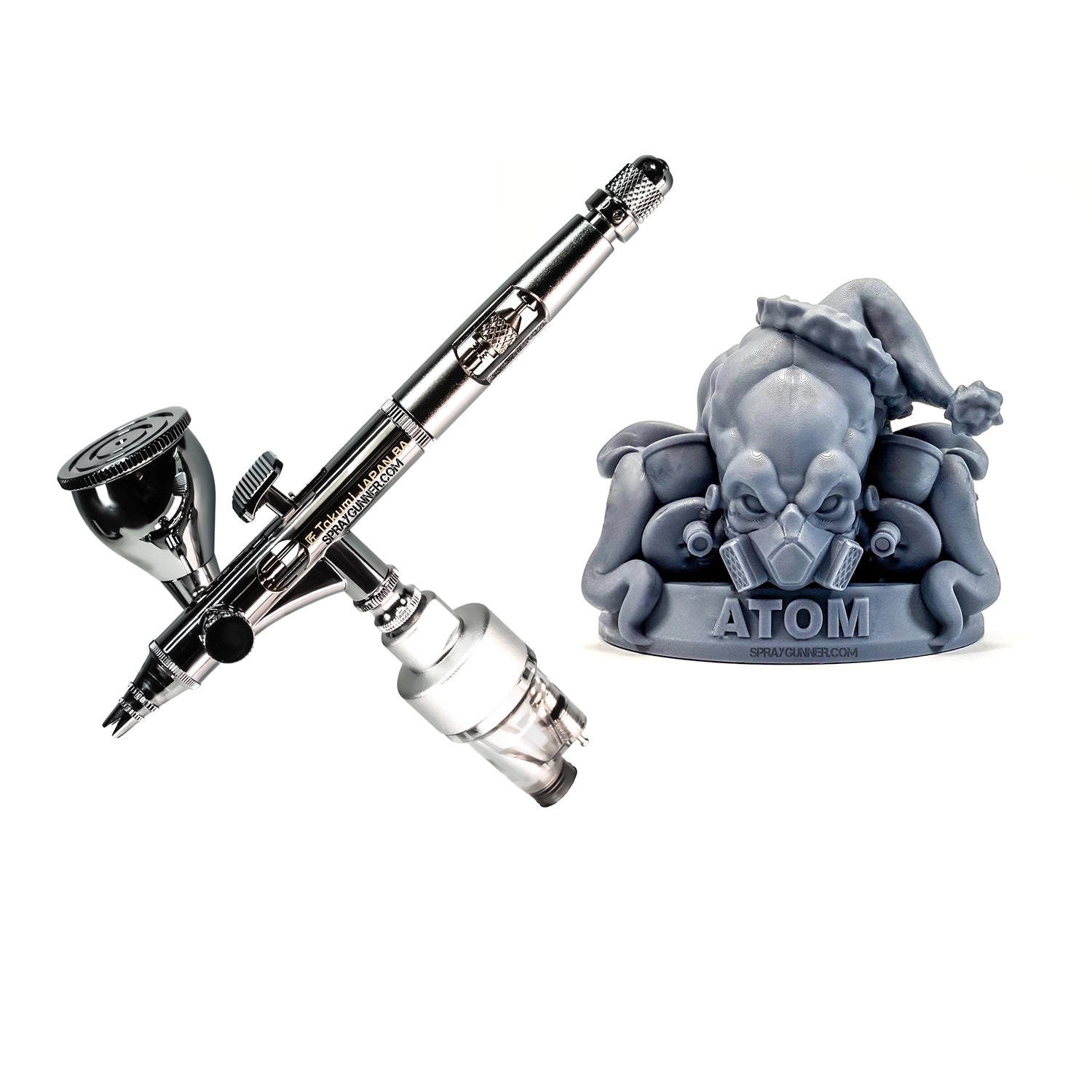 Iwata Custom Micron Takumi Side Feed Dual Action Airbrush - SprayGunner