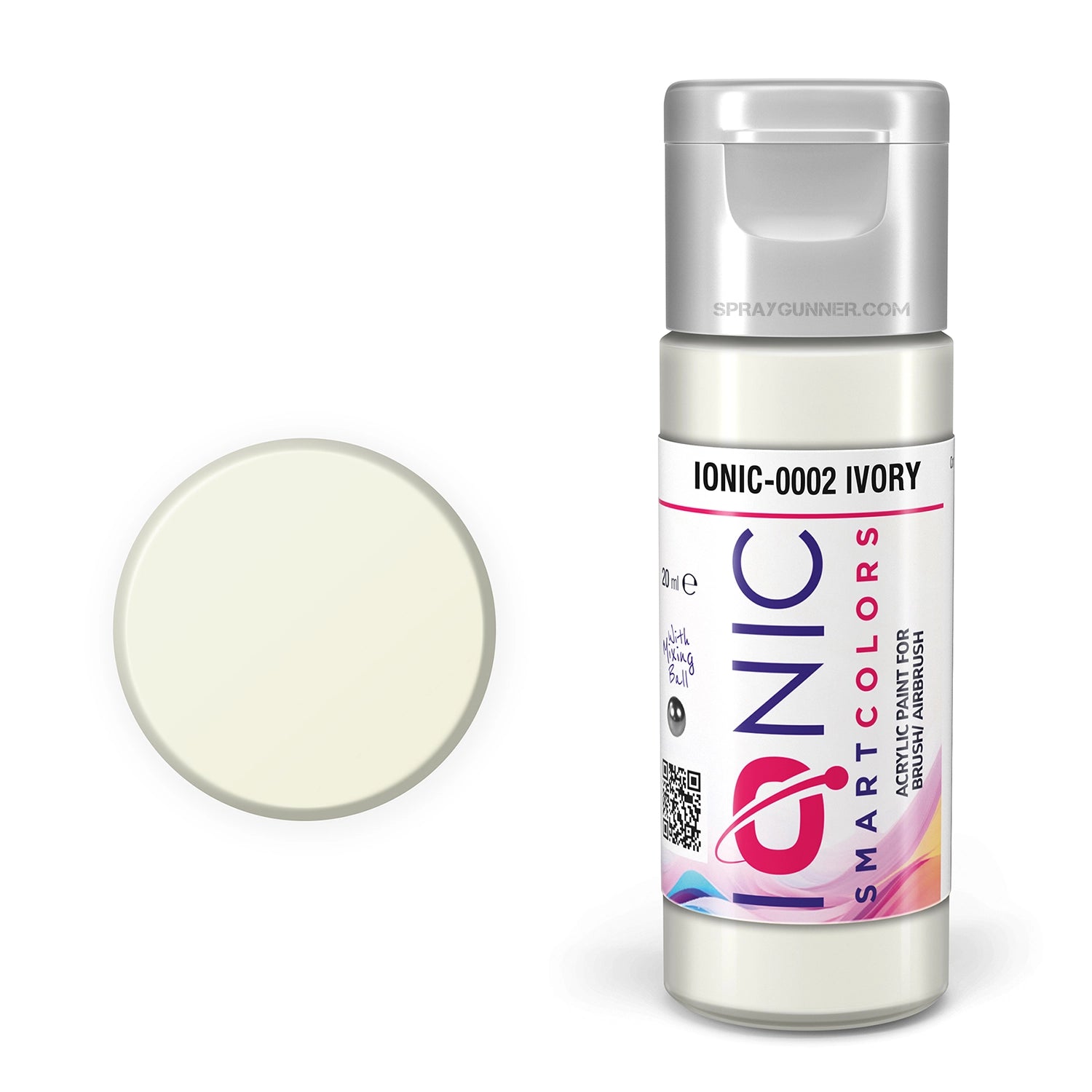 IONIC Smart Colors: Ivory (20ml) - SprayGunner IONIC Smart Colors: Ivory (20ml) - SprayGunner