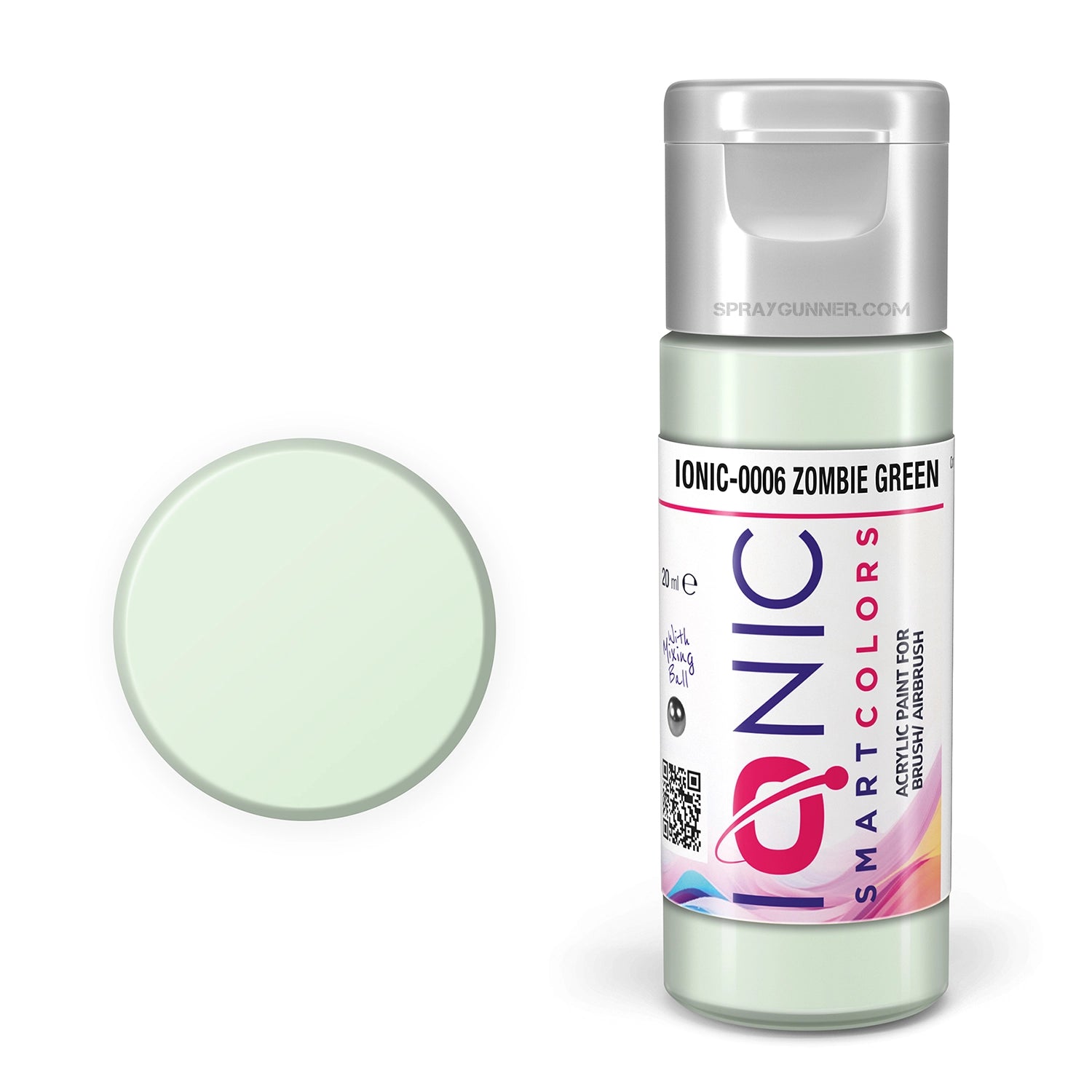 IONIC Smart Colors: Zombie Green (20ml) - SprayGunner