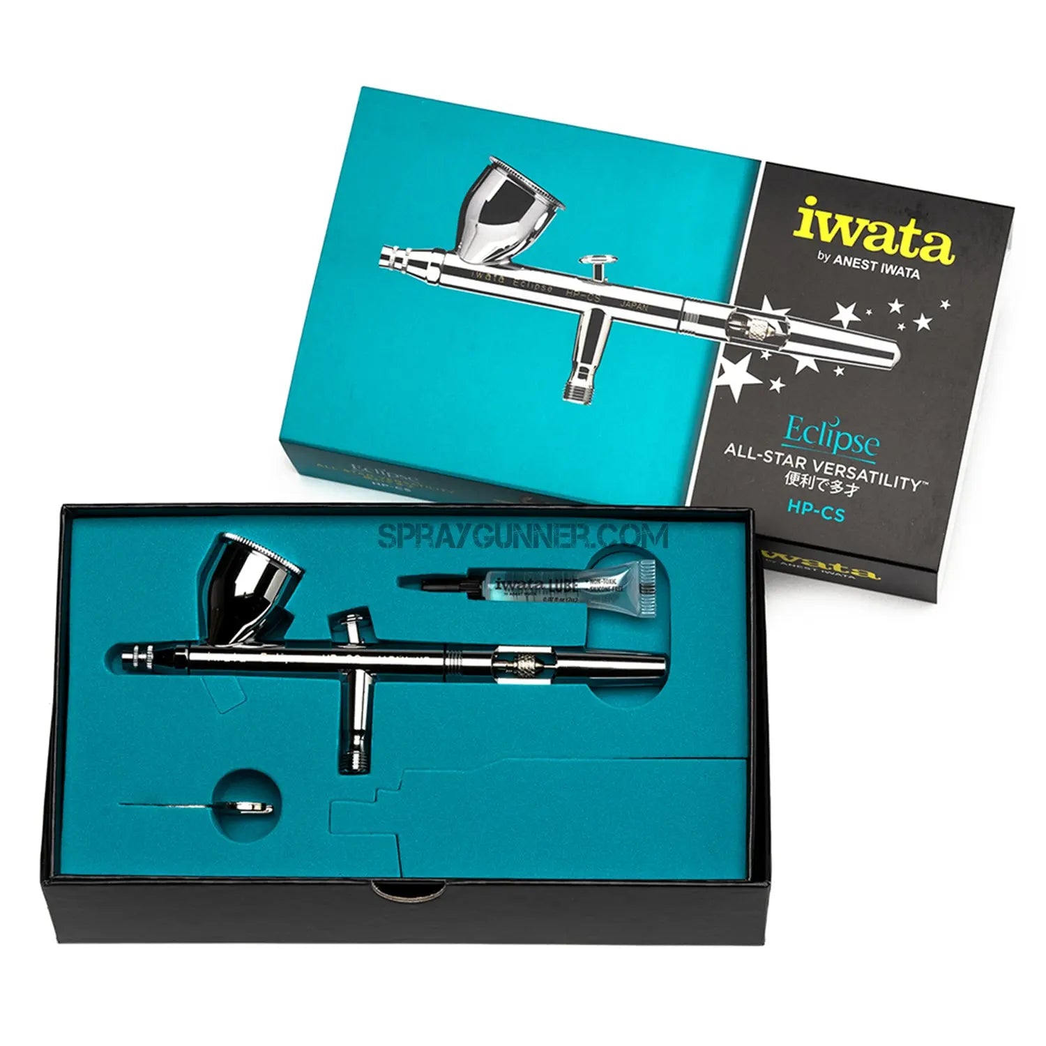 Iwata Airbrush Eclipse HP-CS Gravity Feed Dual Action Airbrush Iwata