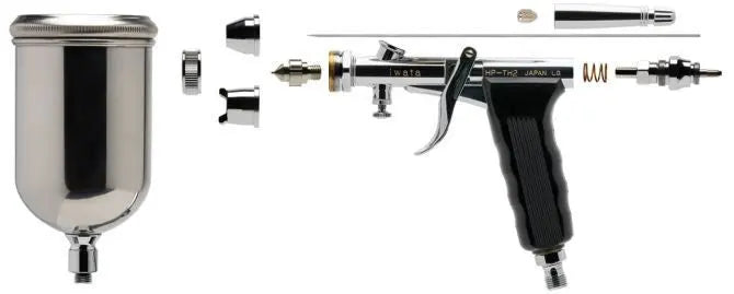Iwata HP-TH2 Gravity Feed Dual Action Trigger Airbrush - SprayGunner