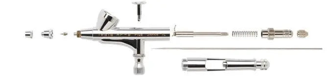 Iwata High Performance HP-B Plus Gravity Feed Dual Action Airbrush - SprayGunner