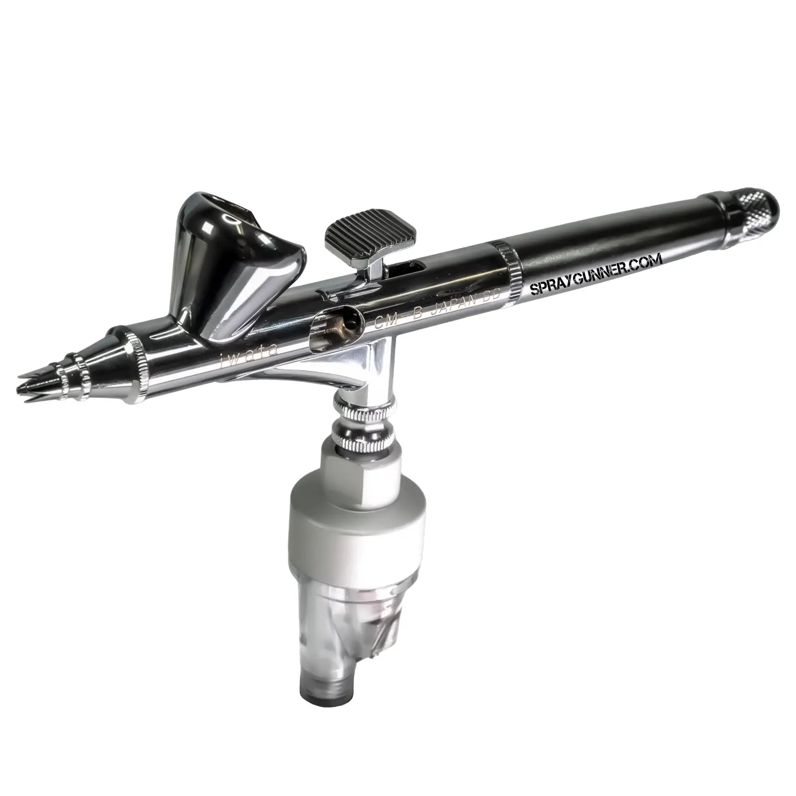Iwata Micron CM-B Custom Gravity Feed Dual Action Airbrush - SprayGunner