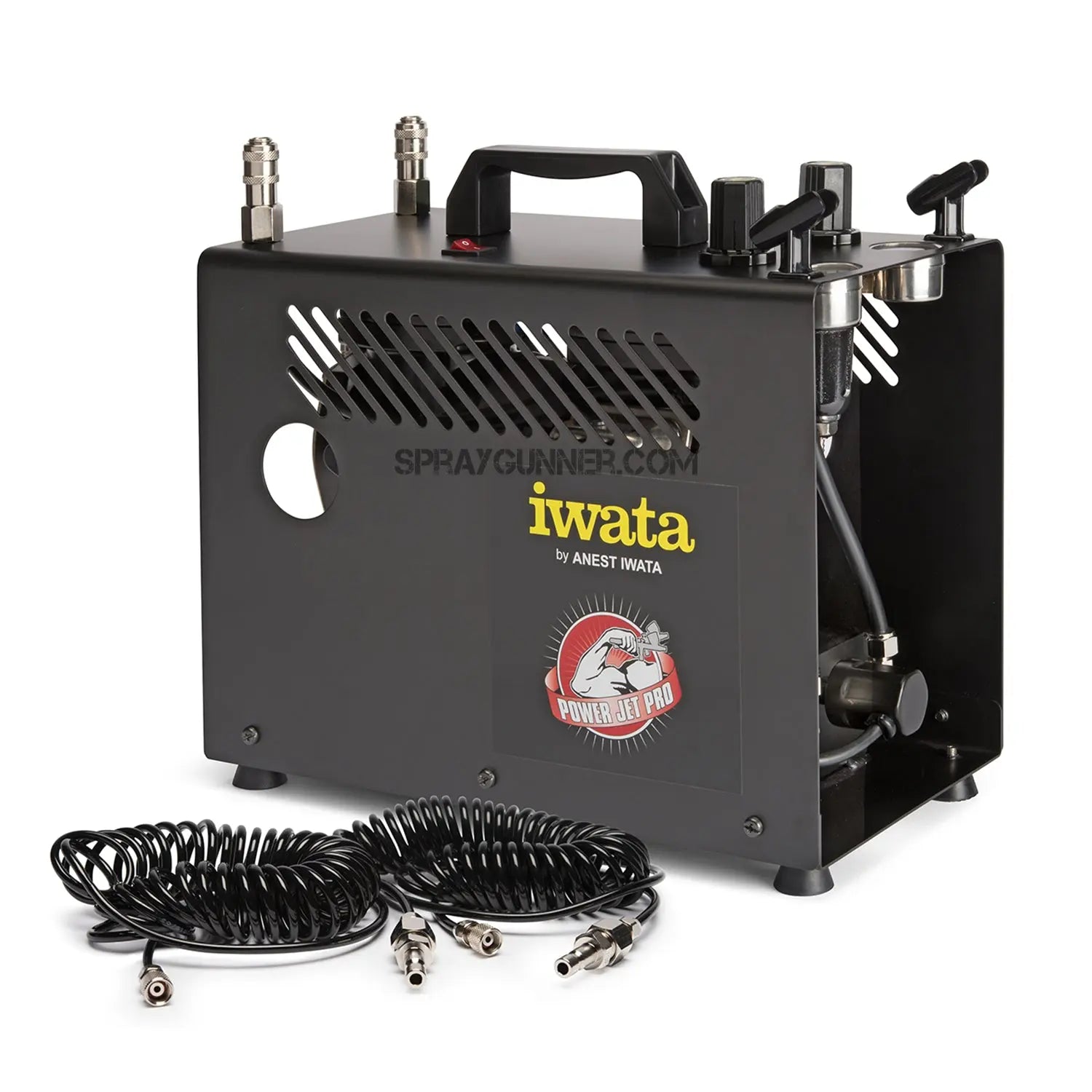 Iwata Power Jet Pro 110-120V Airbrush Compressor - SprayGunner