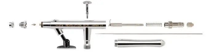 Iwata Revolution HP-BCR Siphon Feed Dual Action Airbrush - SprayGunner