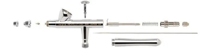 Iwata Revolution HP-BR Gravity Feed Dual Action Airbrush - SprayGunner