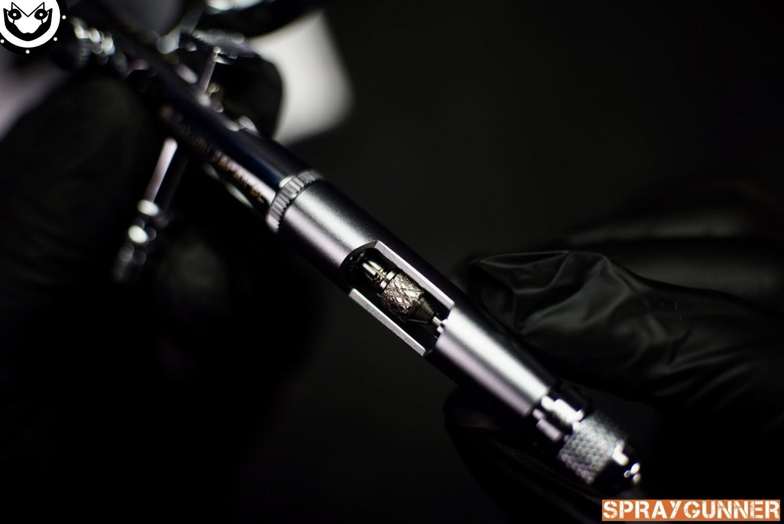 Iwata Custom Micron Takumi Side Feed Dual Action Airbrush - SprayGunner