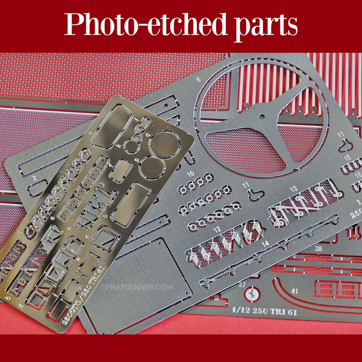 MODEL FACTORY HIRO: 1/12scale Fulldetail Kit : 250TRI/61 - SprayGunner