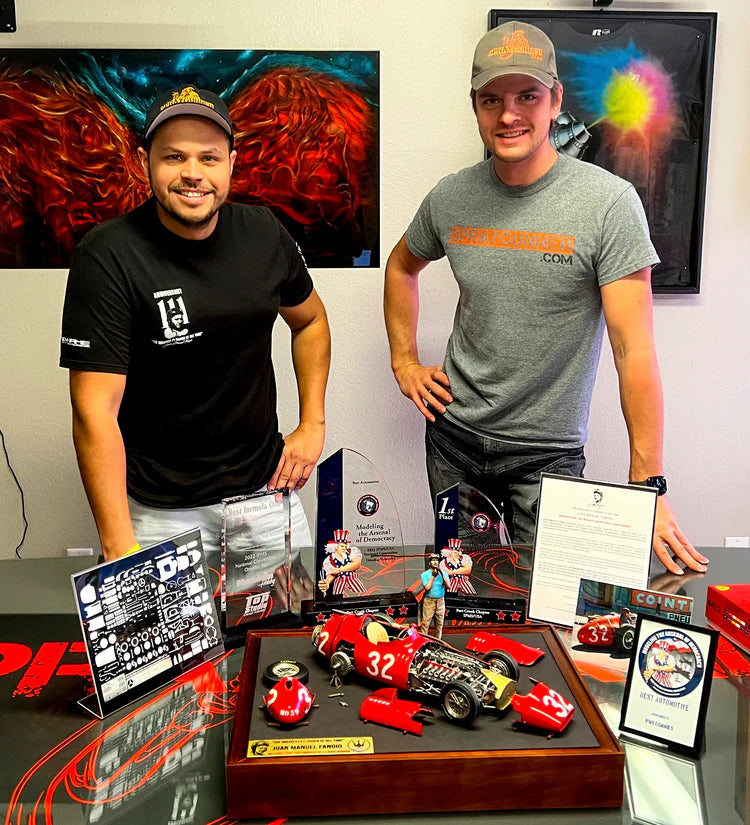 How to Paint SCALE CARS - hard cover book with step-by-step on painting model cars. - SprayGunner