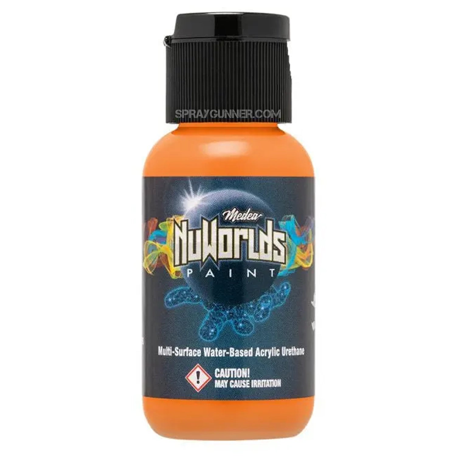 Medea NuWorlds Paint Impenetrable Orange 1 oz - SprayGunner