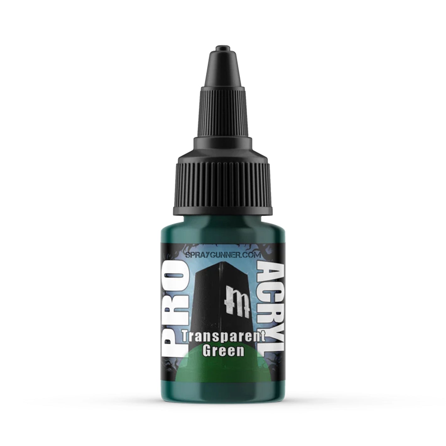 MONUMENT HOBBIES: Pro Acryl Transparent Green - SprayGunner