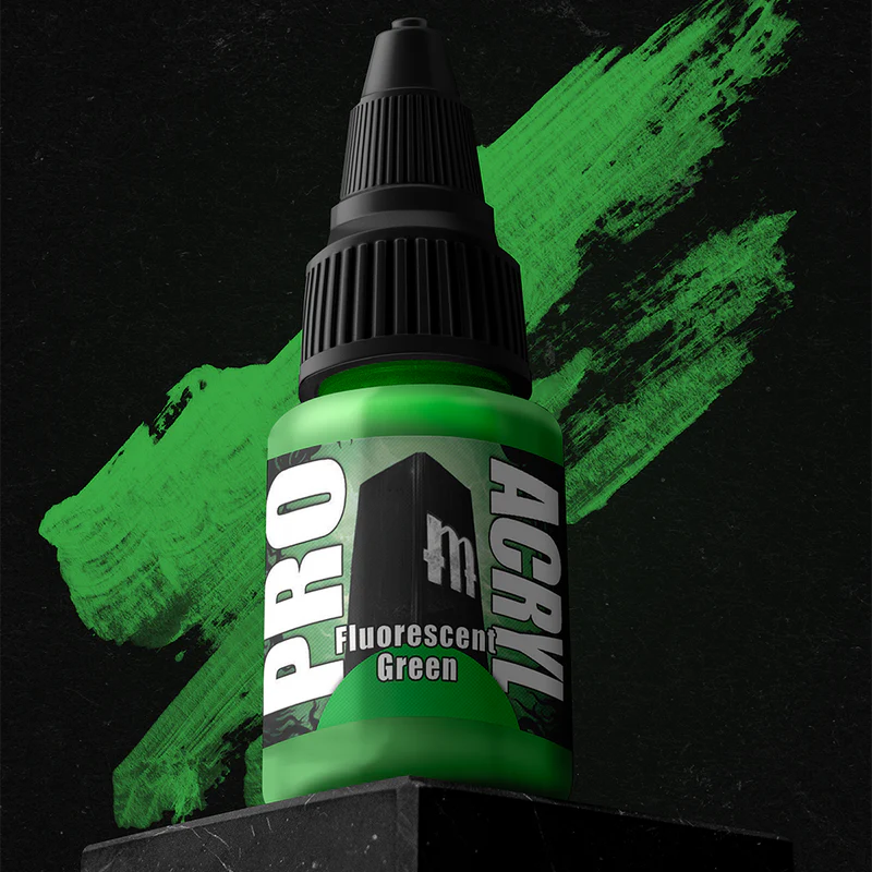 MONUMENT HOBBIES: Pro Acryl Fluorescent Green - SprayGunner