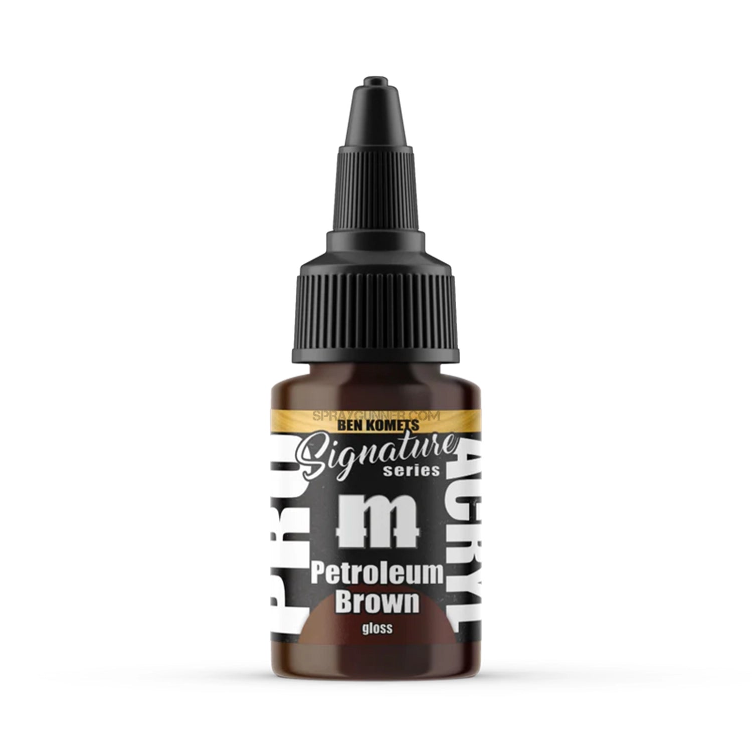 MONUMENT HOBBIES: Pro Acryl Signature Series Ben Komets Petroleum Brown - SprayGunner