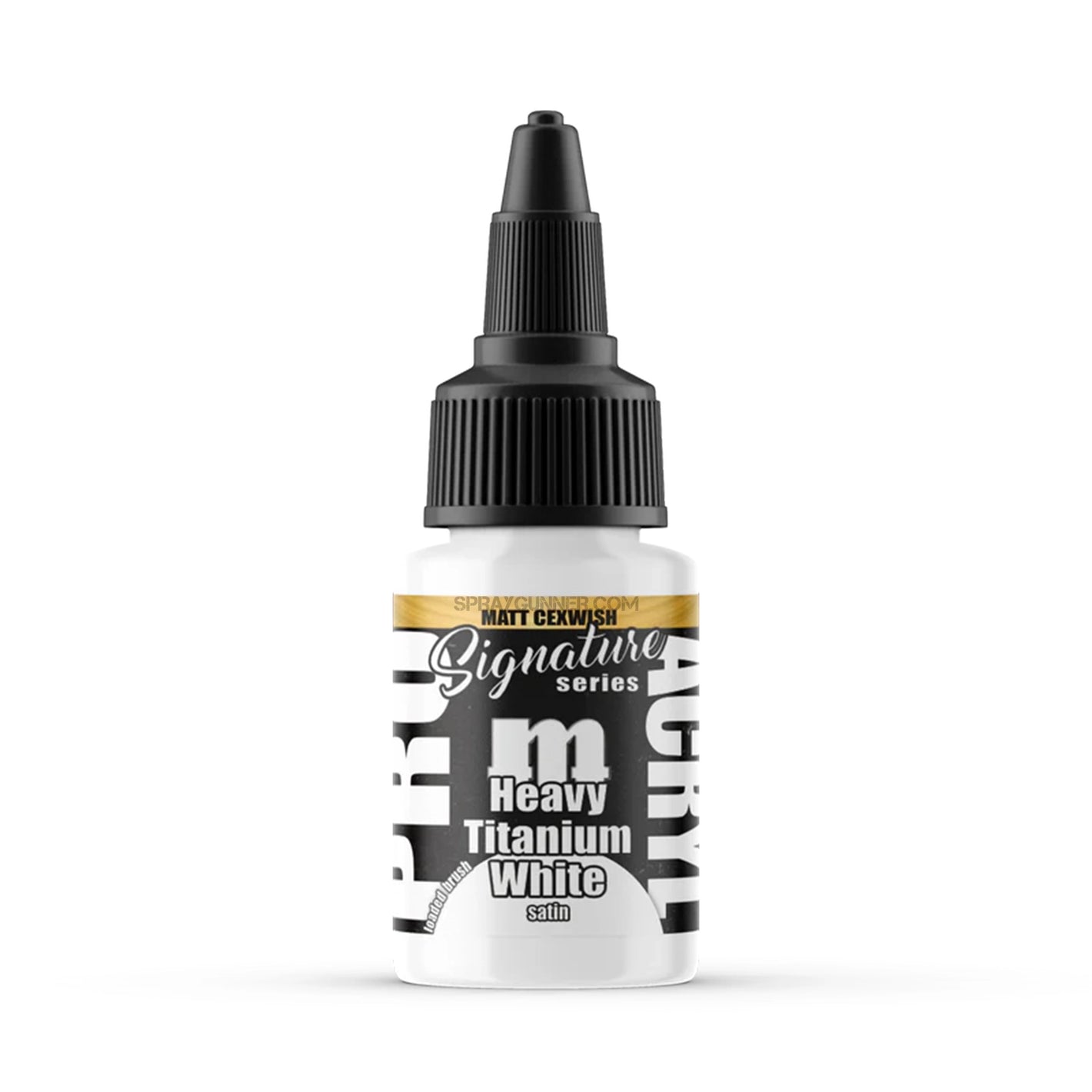 MONUMENT HOBBIES: Pro Acryl Signature Series Max Cexwish Heavy Titanium White - SprayGunner
