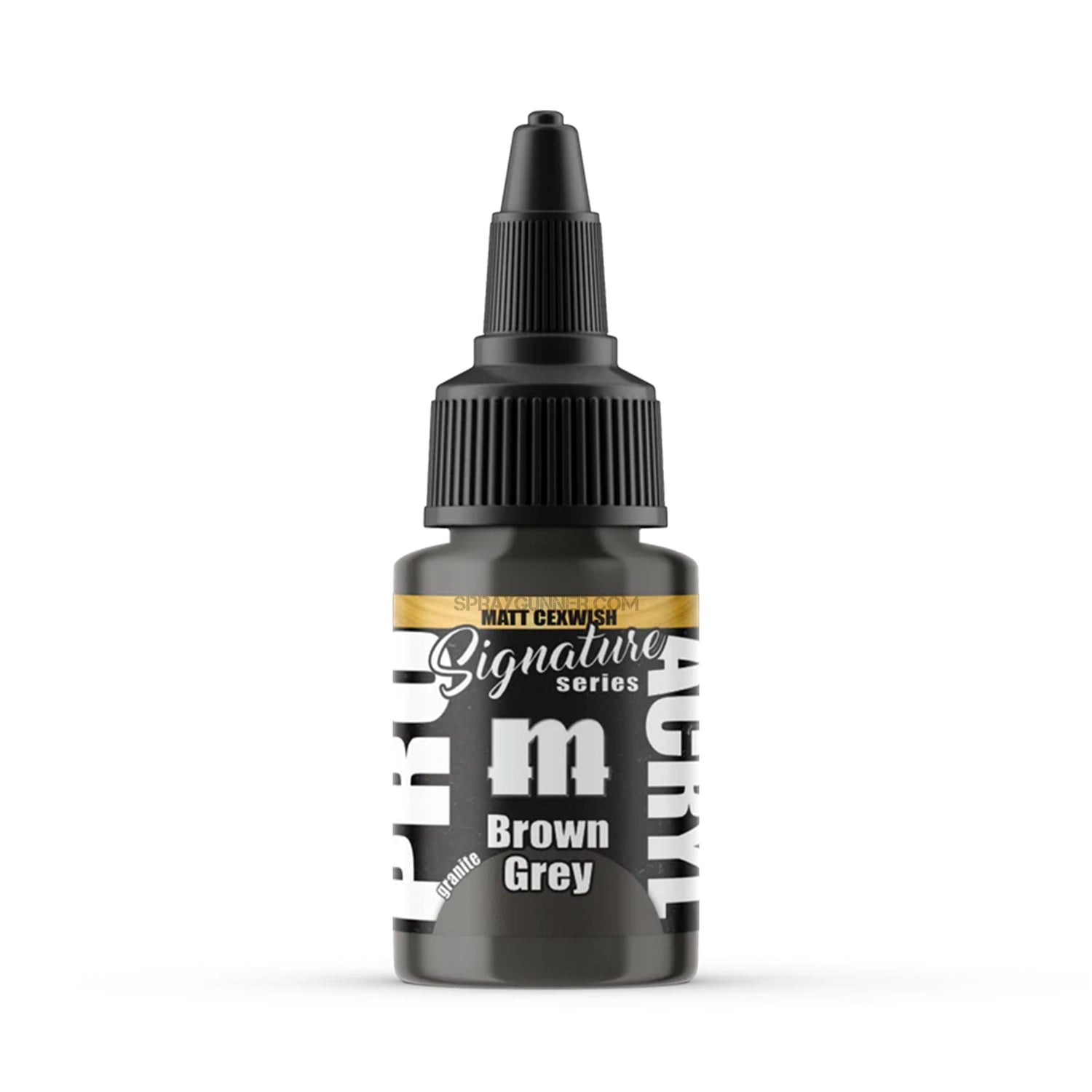 MONUMENT HOBBIES: Pro Acryl Signature Series Max Cexwish Brown Grey - SprayGunner