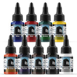 MONUMENT HOBBIES: Pro Acryl Paint Set Expansion #2 Transparents - SprayGunner